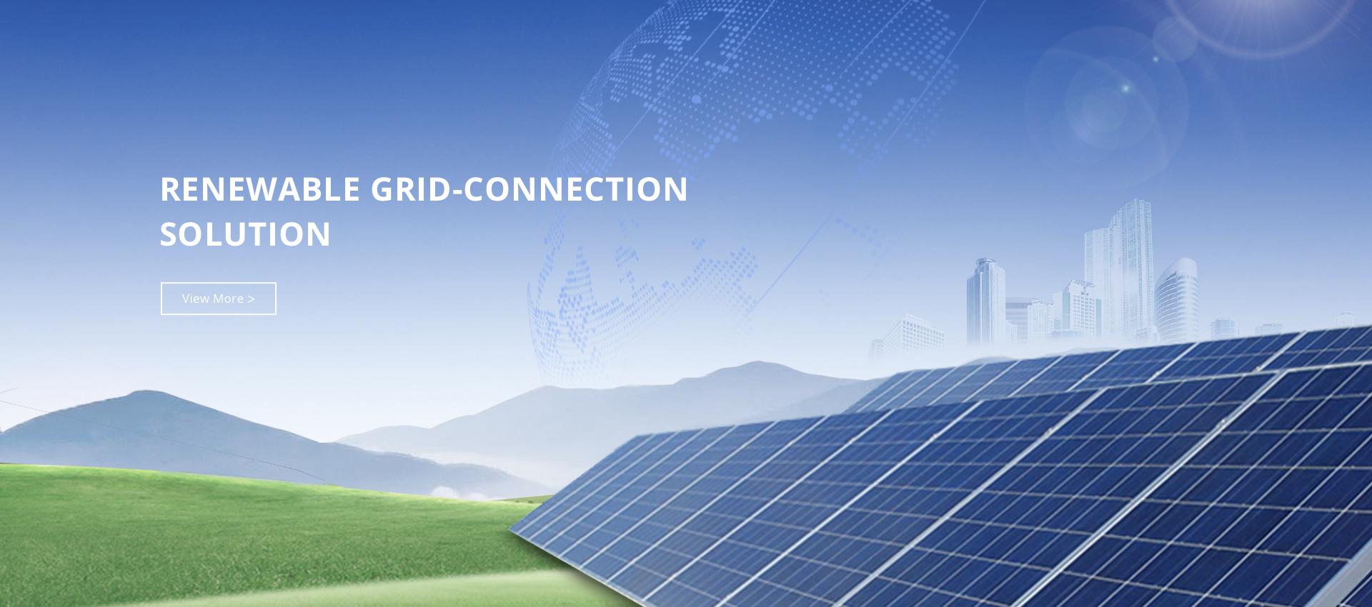 RENEWABLE GRID-CONNECTION SOLUTION